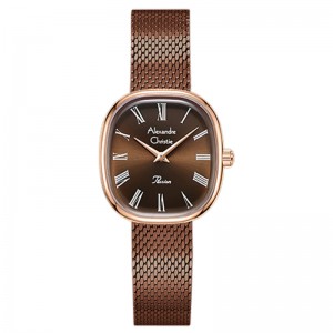 Alexandre Christie AC 2B93 Rosegold Full Brown LHBROBO